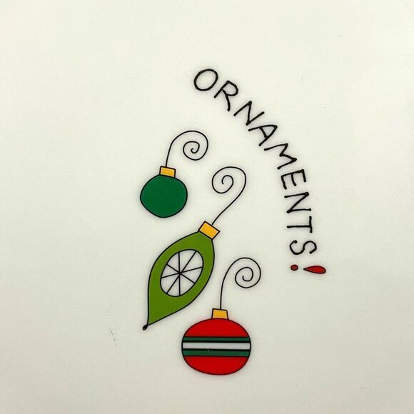 Fitz AND FLOYD “ORNAMENTS” DESSERT PLATE AND MUG - Picture 4 of 4